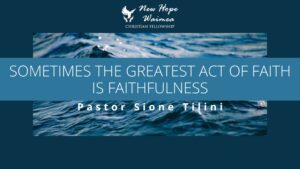 February 4, 2024 Sunday  Service - Pastor Sione